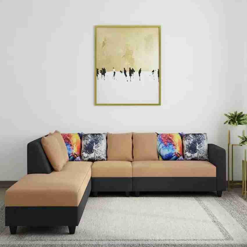 Flipkart l store shape sofa