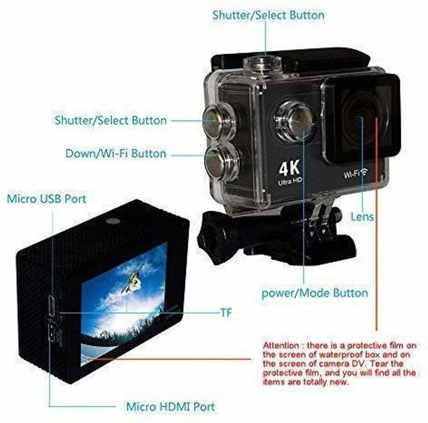 Teconica action online camera