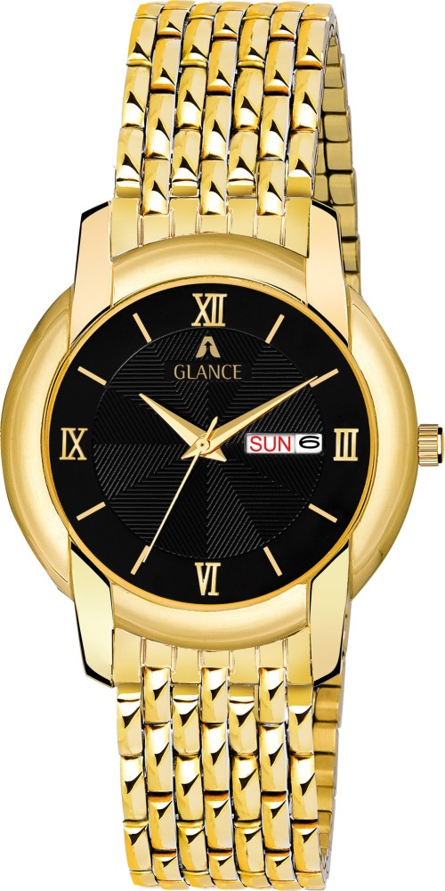 Aglance AG 7954YM03B DATE DAY WITH LONG LAST GOLD PLATED WATCH FOR MEN AG 7954YM03B DATE DAY WITH LONG LAST GOLD PLATED WATCH FOR MEN Analog Watch For Men Buy Aglance AG 7954YM03B DATE DAY WITH