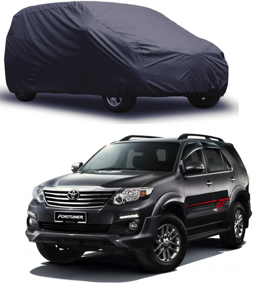 ABS AUTO TREND Car Cover For Toyota Fortuner Without Mirror Pockets Price in India Buy ABS AUTO TREND Car Cover For Toyota Fortuner Without Mirror Pockets online at Flipkart