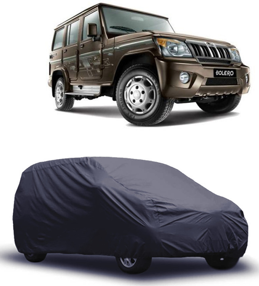 ABS AUTO TREND Car Cover For Mahindra Bolero Without Mirror Pockets Price in India Buy ABS AUTO TREND Car Cover For Mahindra Bolero Without Mirror Pockets online at Flipkart