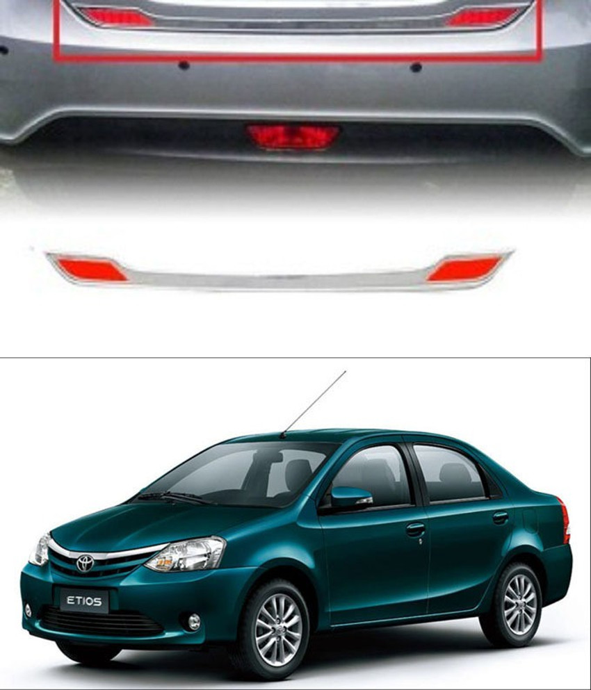 Toyota etios deals rear bumper price
