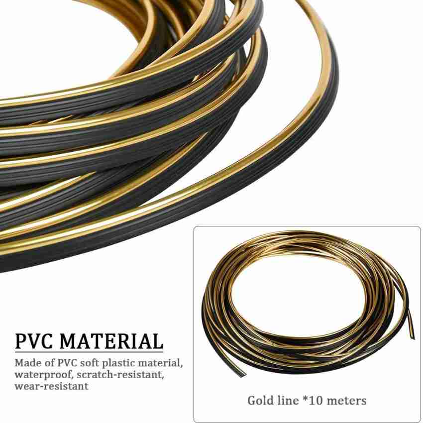 PRTEK Beading, Flexible Styling PVC Moulding Trim Strip, (5 Meters