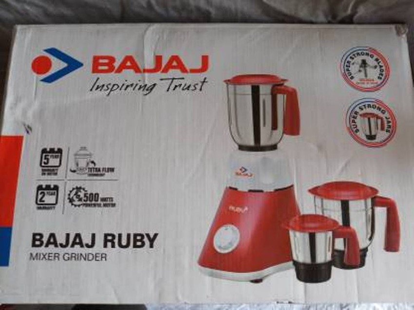 Bajaj mixer discount grinder ruby