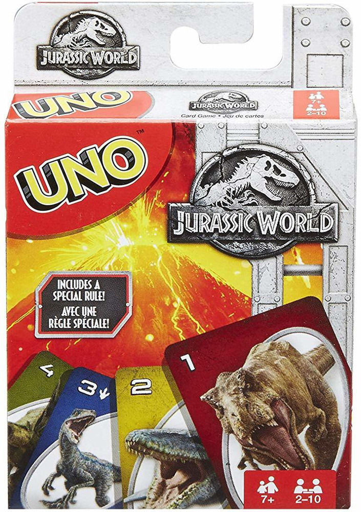 Jurassic World Toys Card Game Card Game . shop for Jurassic