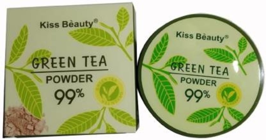 Kiss Beauty skin whitening green tea powder Compact Price in