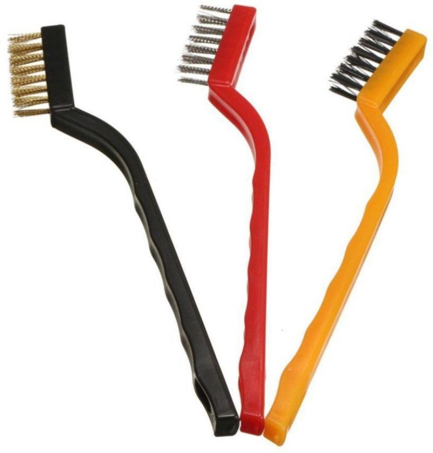 Kitchen brushes cleaning gap brush wire brush set three-piece