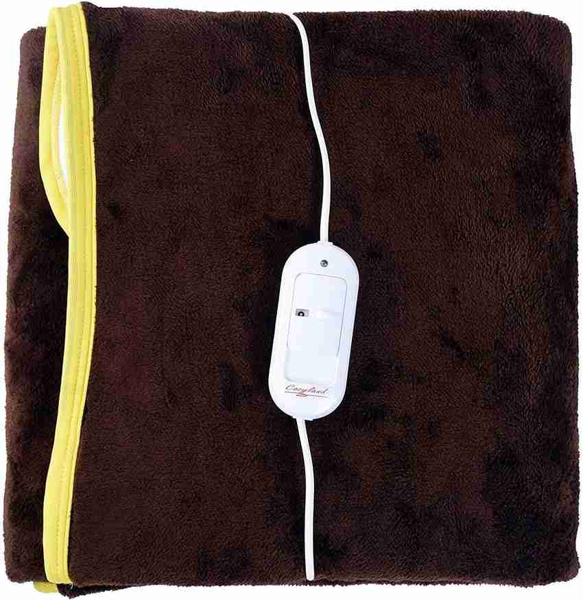 Cozyland Solid Single Electric Blanket for Heavy Winter