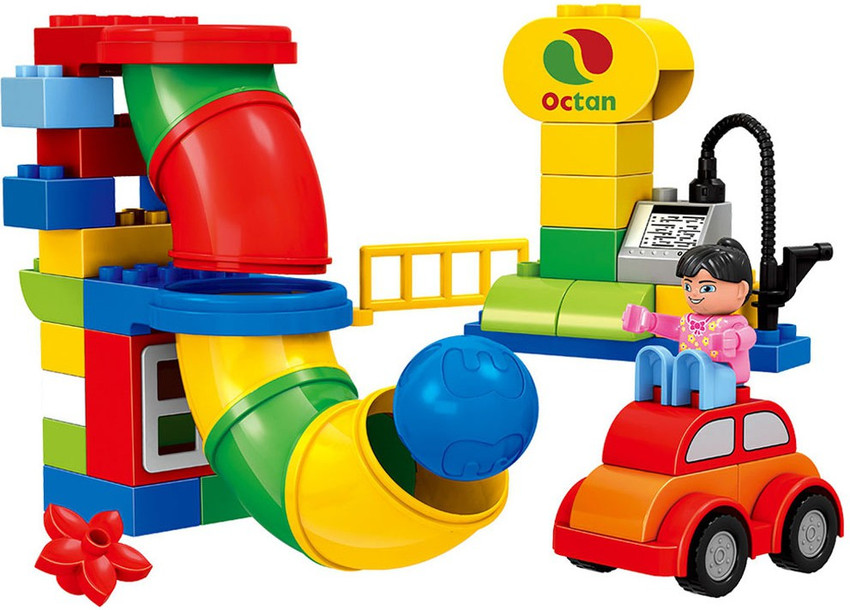 Pipeline construction toys shop