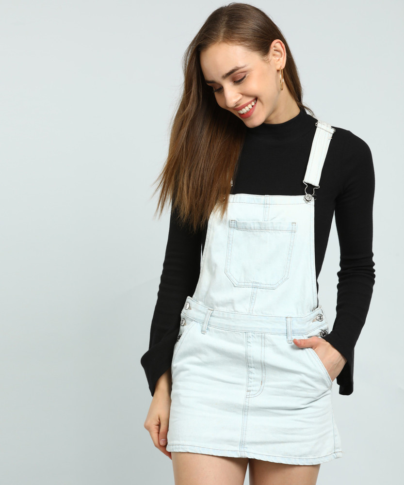 Dungaree dress womens flipkart 2025
