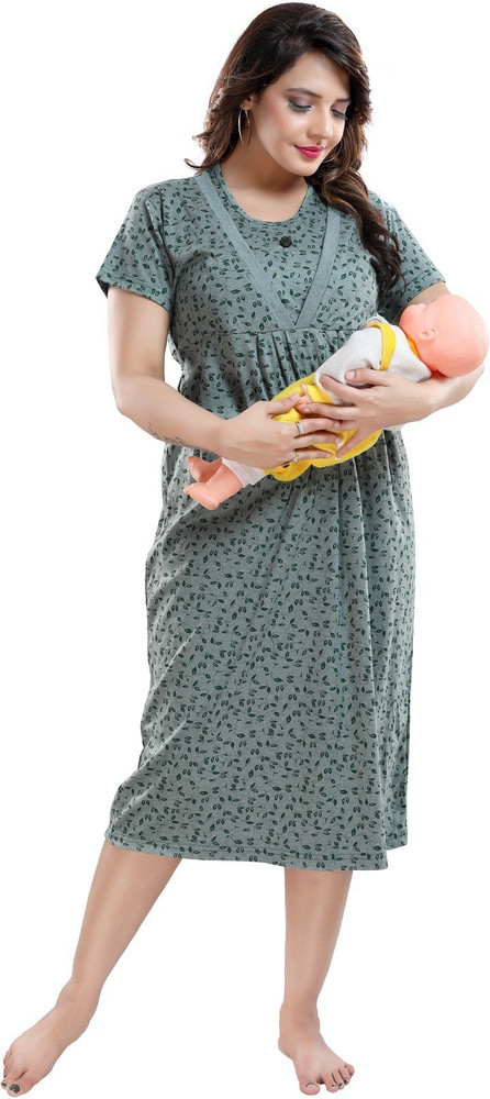 TUCUTE Women Maternity Nursing Nighty Buy TUCUTE Women Maternity Nursing Nighty Online at Best Prices in India Flipkart