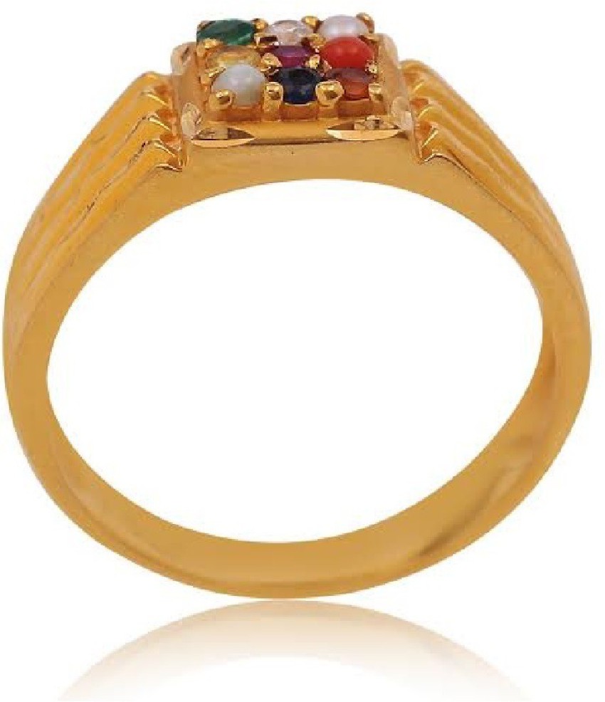 Navratna hot sale finger ring