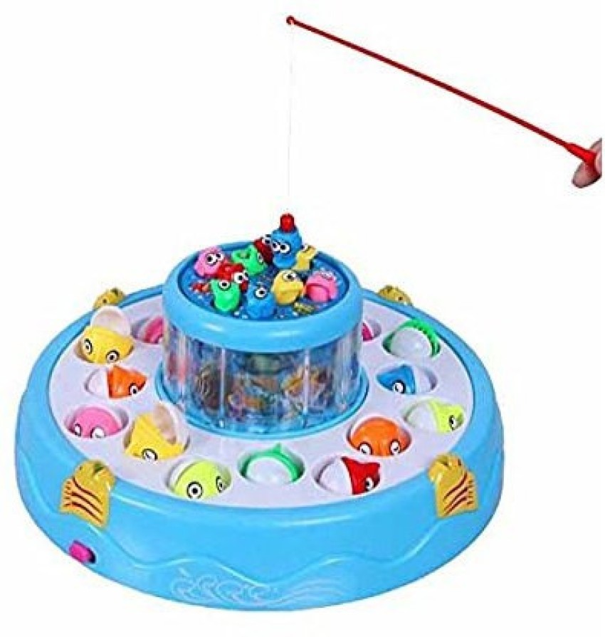 kluzie Learning/Educational Kids toy Rotating Fishing Pool Game