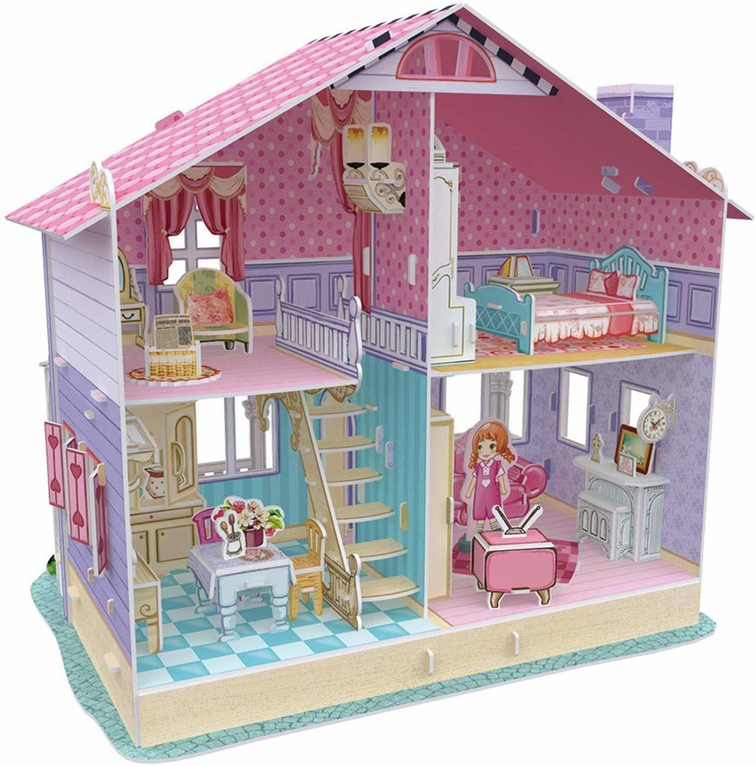 Puzzle dollhouse shop