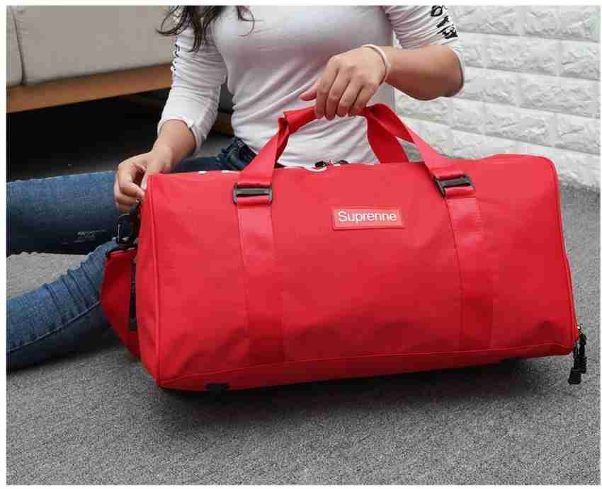 Max Supreme Red 1001 Duffel Without Wheels Red Price in India Flipkart