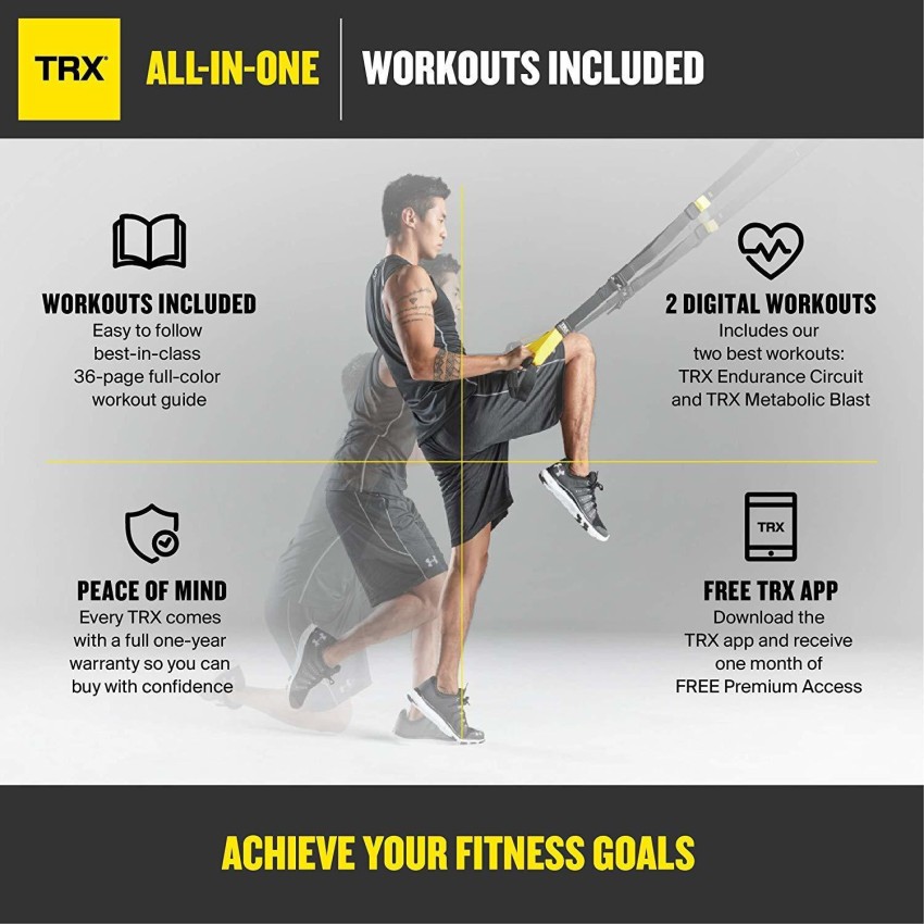 TRX Suspension Trainer Home Gym is a bodyweight training for