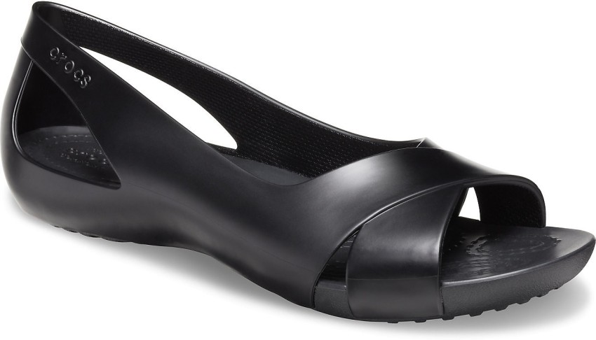 CROCS Serena Women Black Flats Buy Black Color CROCS Serena