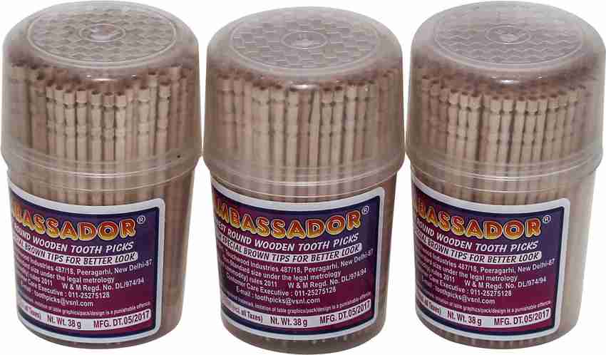 Ambassador toothpick sales