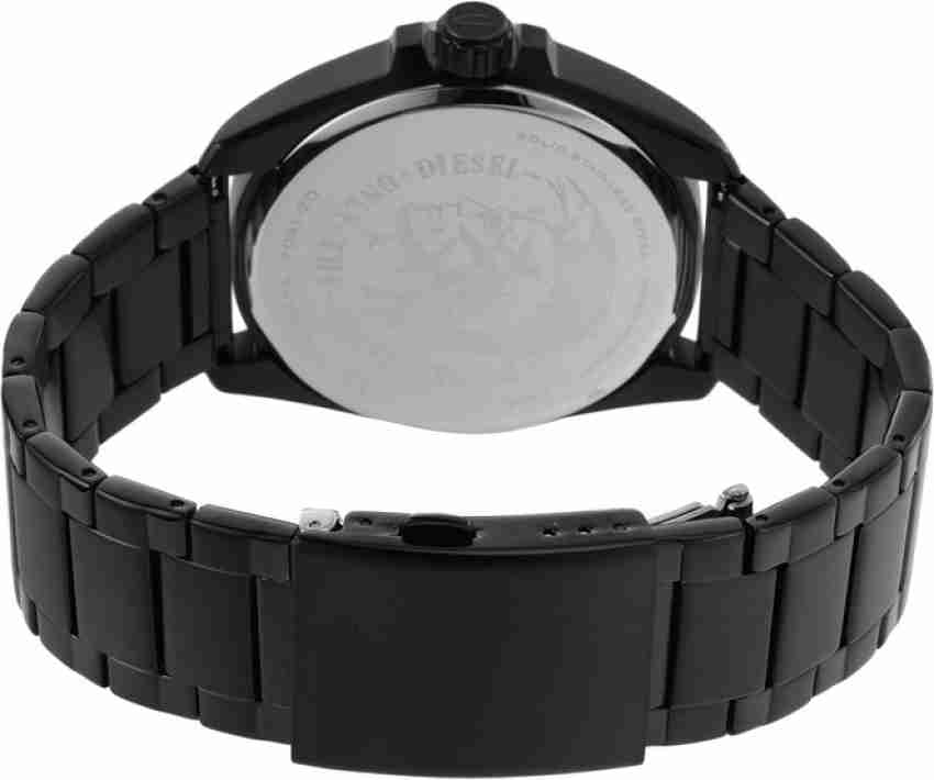 Diesel watch black chain hot sale