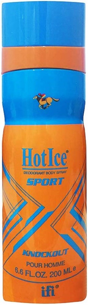 Buy online Hot Ice Knock Out Pour Homme Deodorant Perfume, 200ml