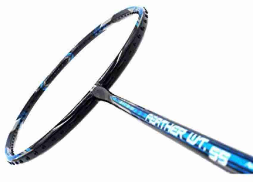 apacs Feather Weight 55 Unstrung Badminton Racquet Blue Unstrung