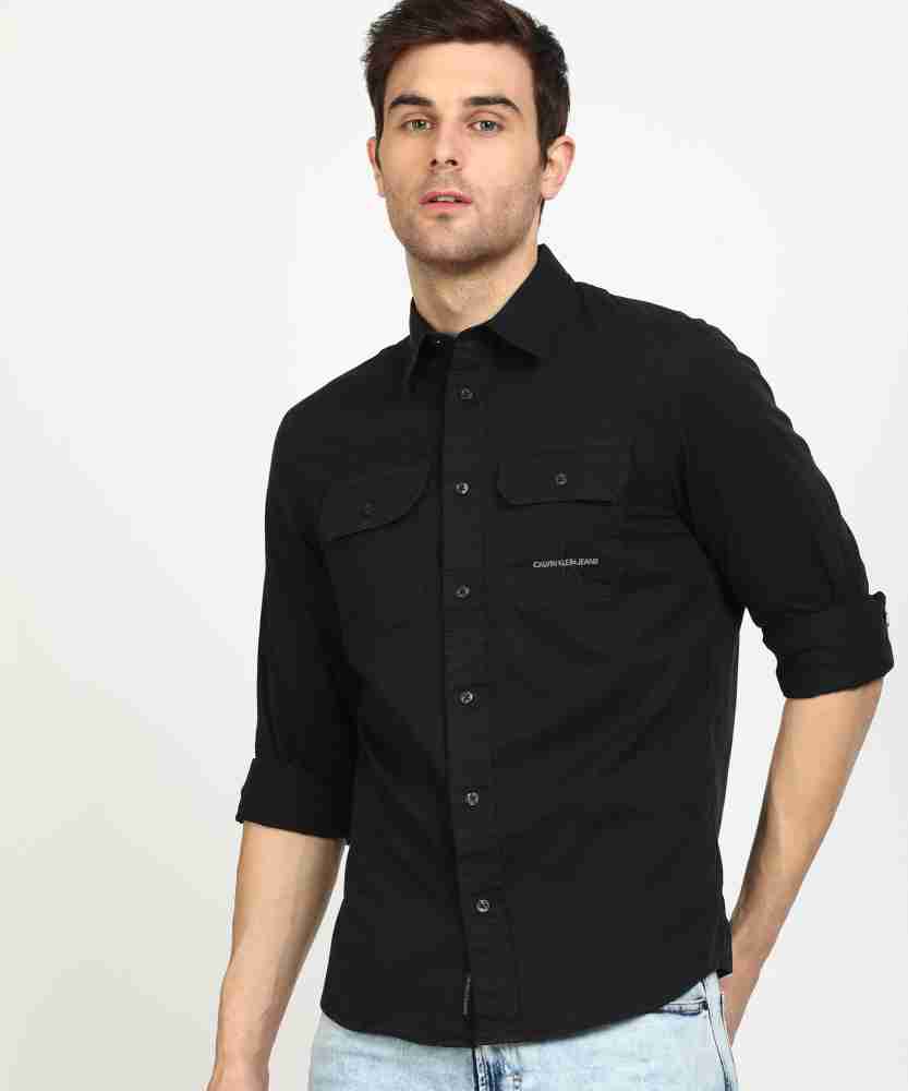 Buy Black Shirts for Men by Calvin Klein Jeans Online