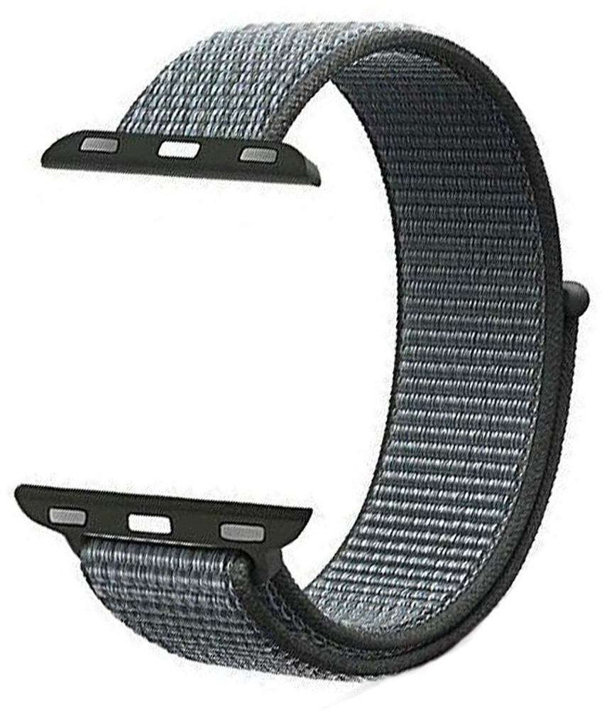 CellFAther Nylon Sport Loop Replacement Band Strap Storm Grey 40