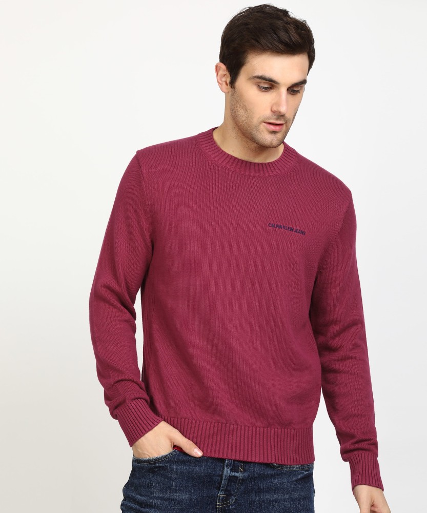 Calvin klein sale purple sweater