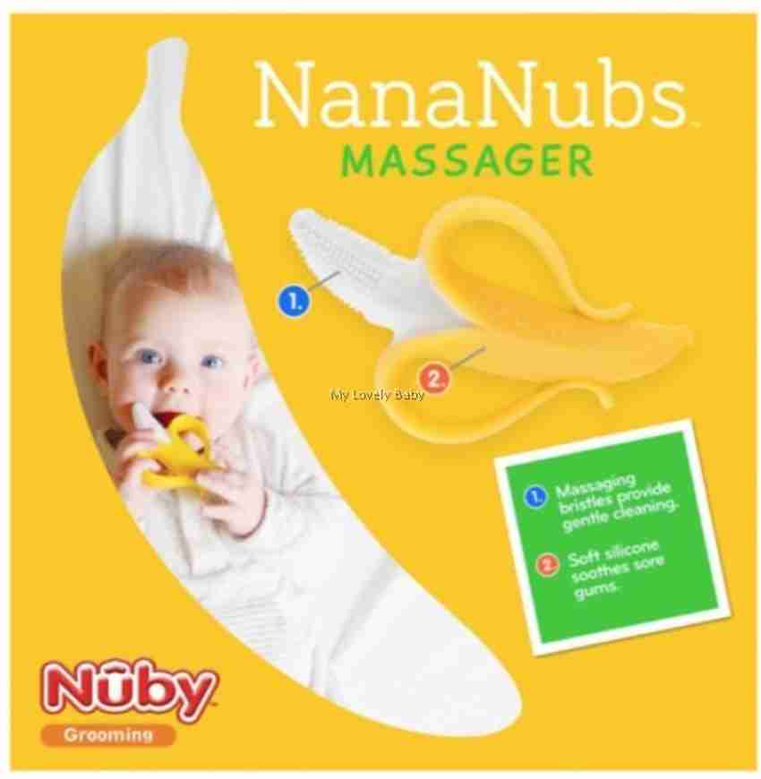 Nuby banana top teething toothbrush