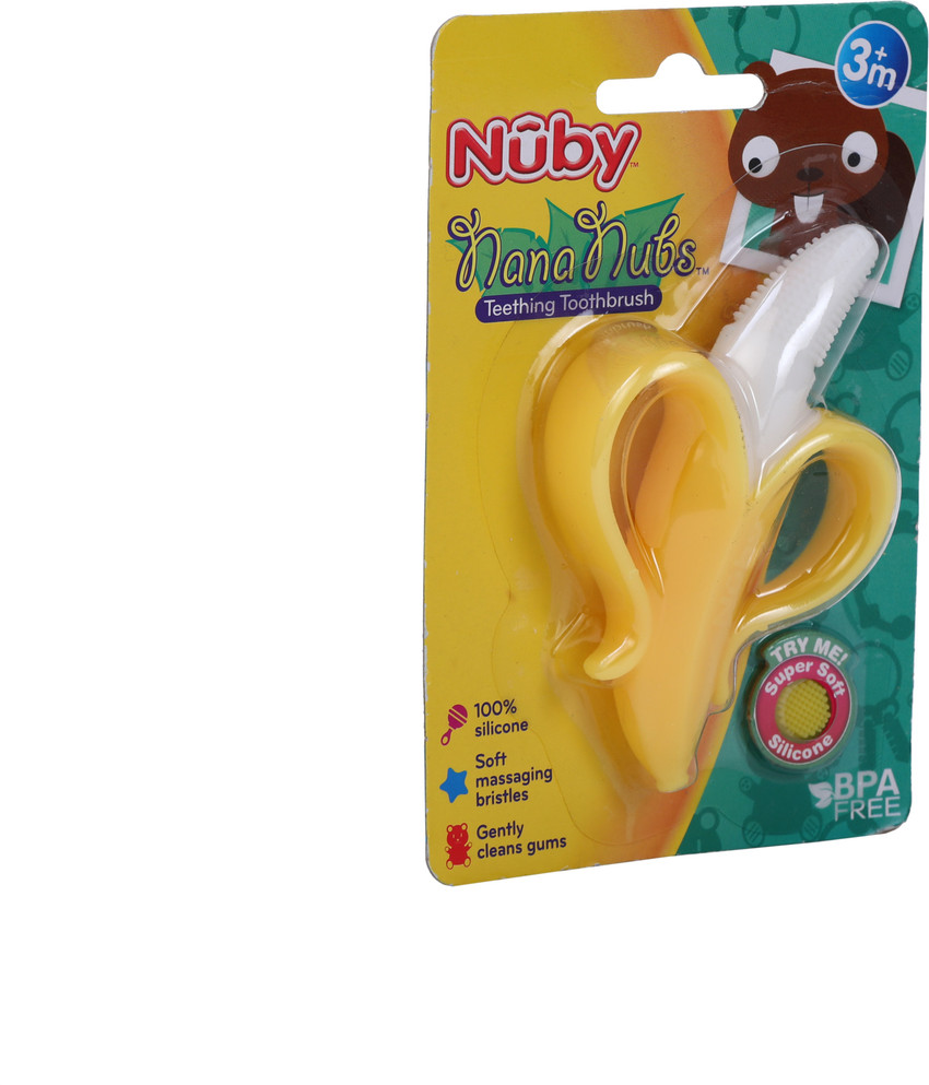Nuby nana discount nubs teething toothbrush