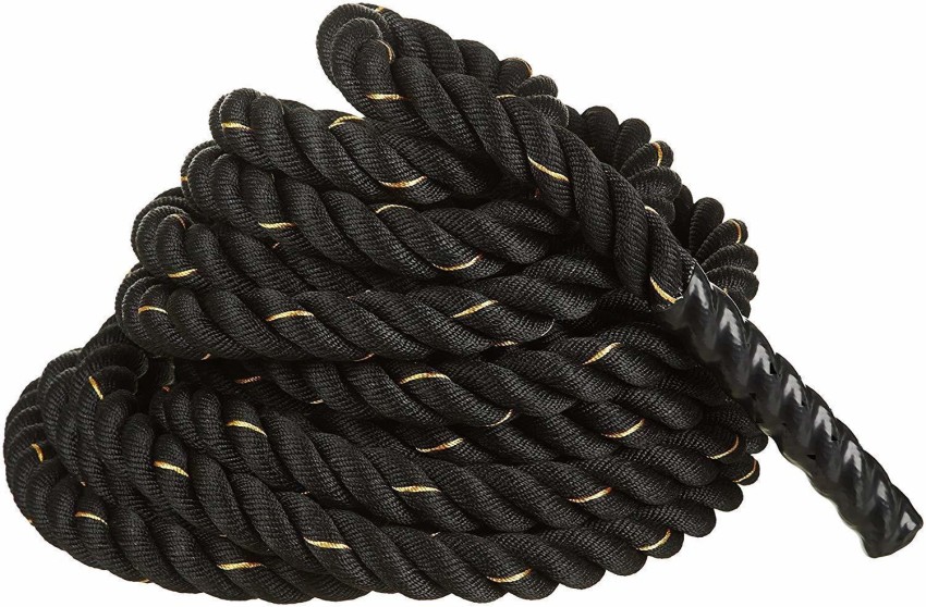 Rope Fit Sled Pull Rope (Black, 1.5 x 25') : Sports