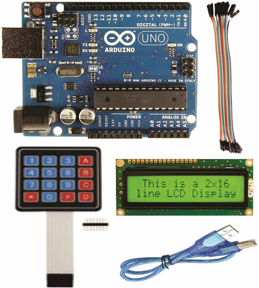 Electrobot Arduino UNO Kit Educational Electronic Hobby Kit Price