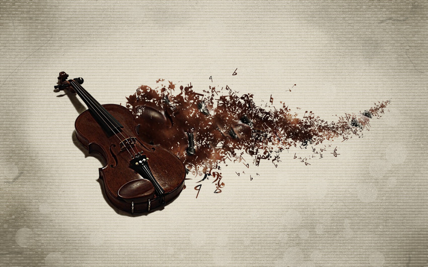 Violin backgrounds top