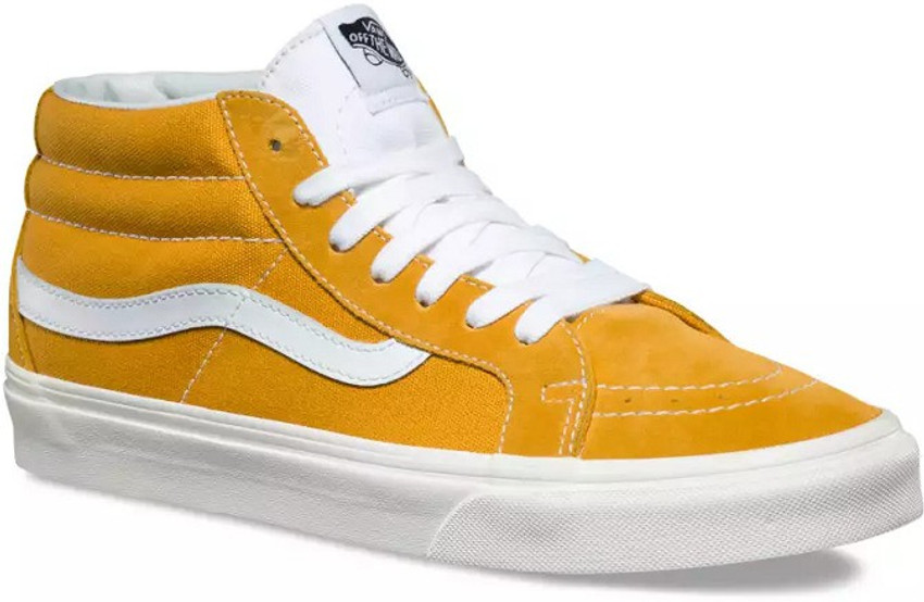 yellow vans old skool high tops