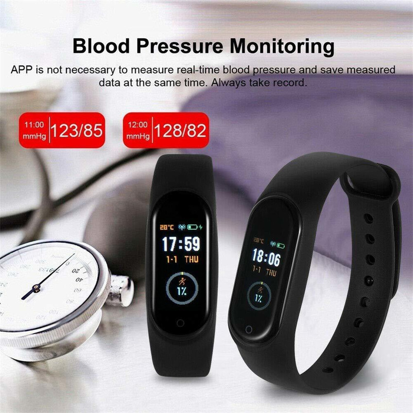 Hypex m4 waterproof shop fitness smart band