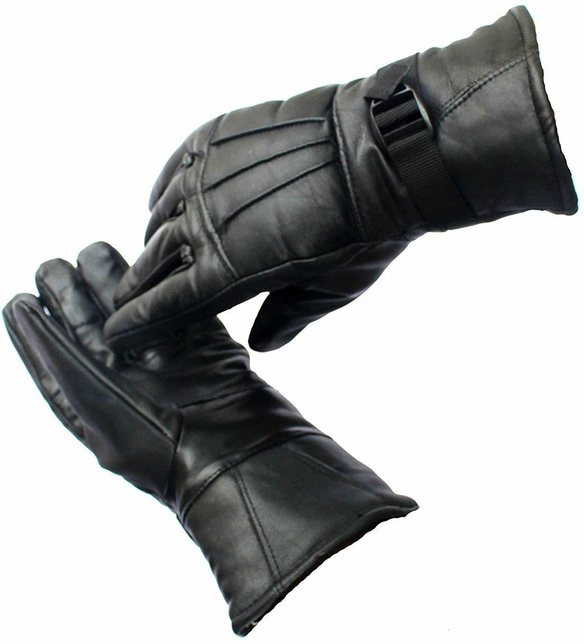 AlexVyan Special Soft Leather Air Proof Warm Gloves Bike