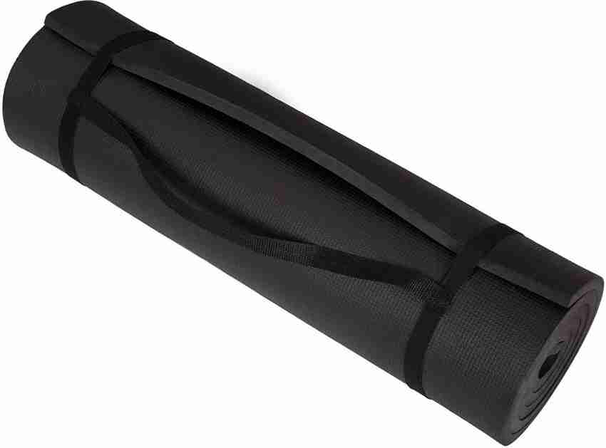 Thick black yoga 2025 mat