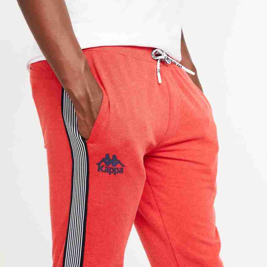 Red kappa sale tracksuit bottoms