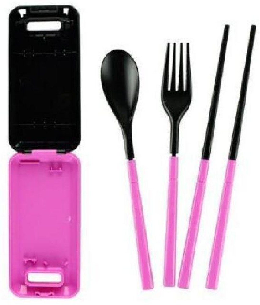 Nishee Beats 3 in 1 Foldable Chopsticks Spoon Fork Outdoor
