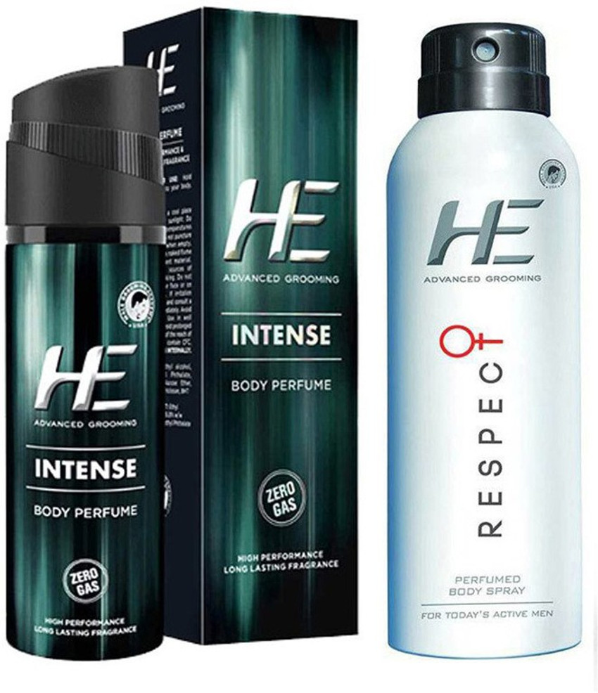 He respect 2025 perfumed body spray