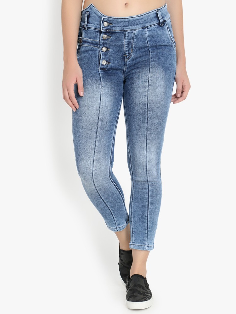 Flipkart high 2024 waist jeans