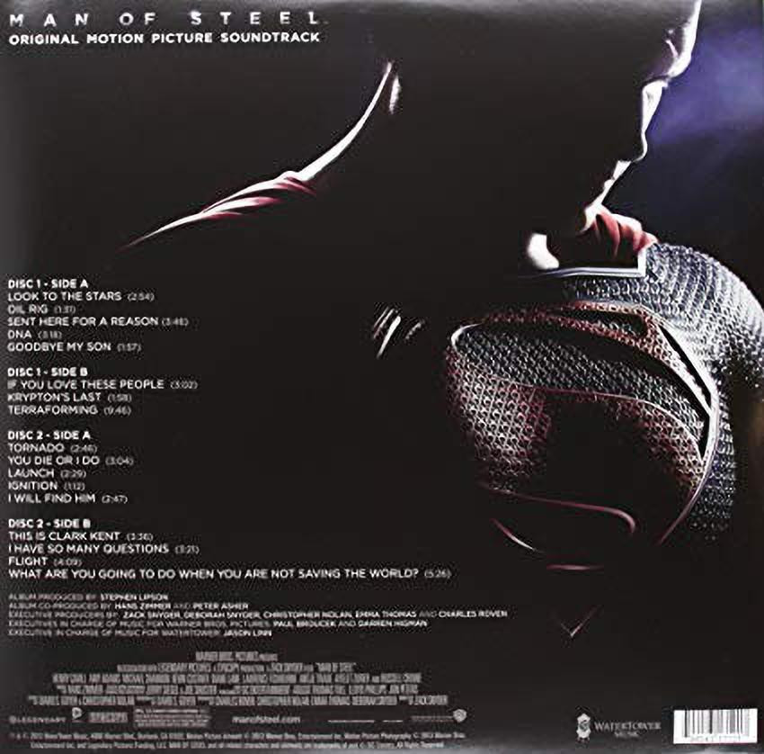 Hans Zimmer - Man of Steel Soundtrack - Vinyl 