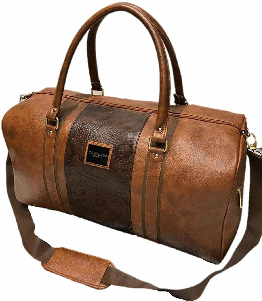 Da Milano Travel Bag for Men and Women for short trip used for keeping clothes shoes and many other items Small Travel Bag Price in India Reviews Ratings Specifications