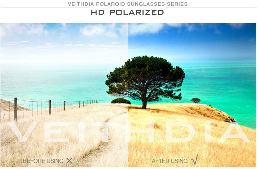 Buy veithdia Aviator Sunglasses Clear For Men Women Online