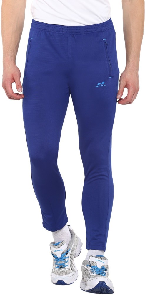 FABSTIEVE Solid Men Blue Track Pants - Buy FABSTIEVE Solid Men Blue Track  Pants Online at Best Prices in India