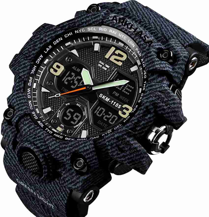 ARKHASA 1155B Men s Sports Watch By Skmei Waterproof Analog