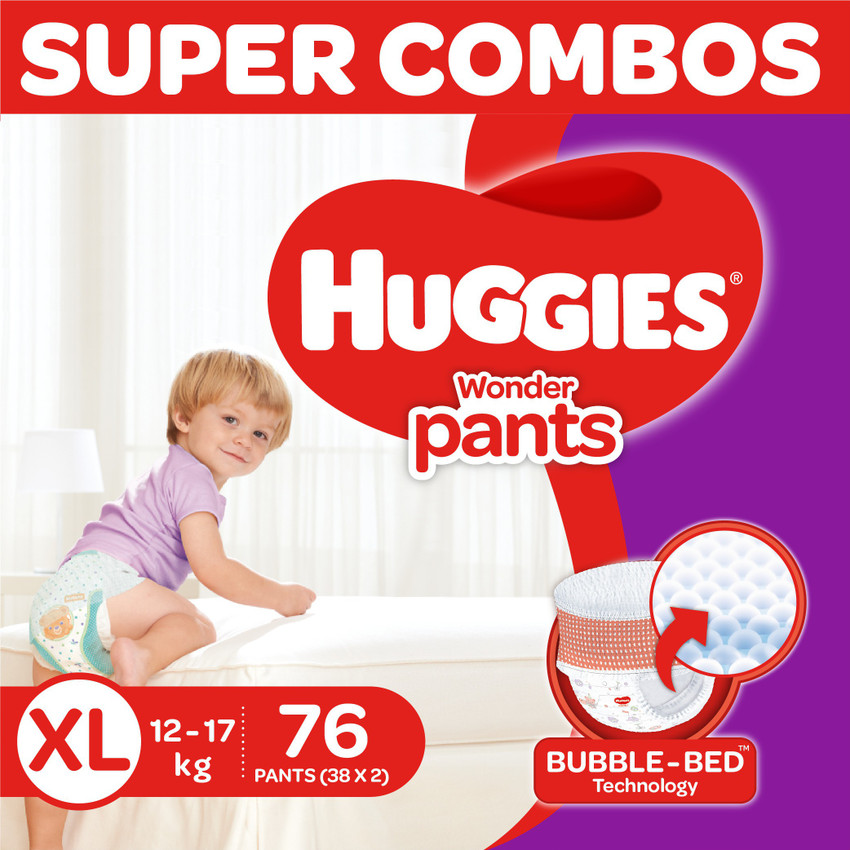 Huggies Wonder Pants Diapers Combo Pack XL Buy 76 Huggies