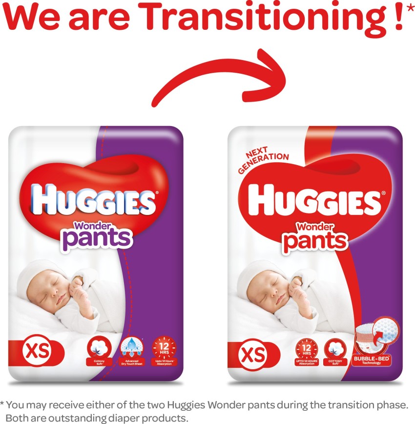 Buy Huggies Wonder Pants M (7 - 12 kg) Pack Of 2 Online | Flipkart Health+  (SastaSundar)