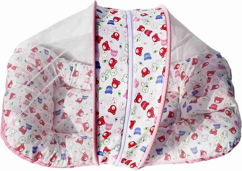 Baby bed with mosquito hot sale net flipkart