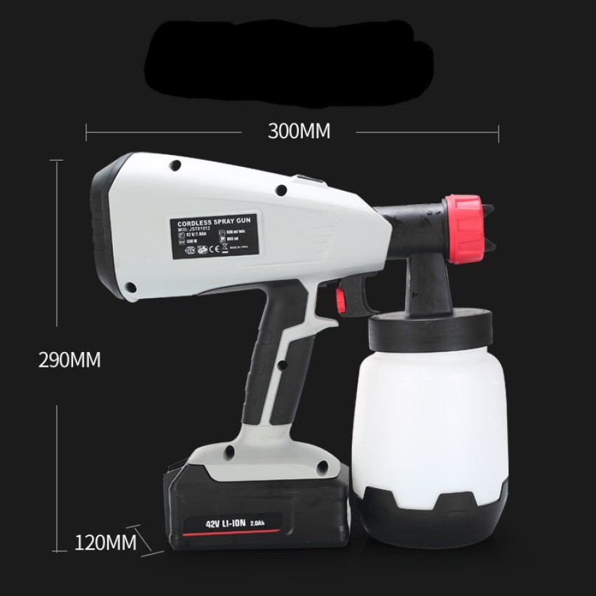 Cordless airless spray discount gun